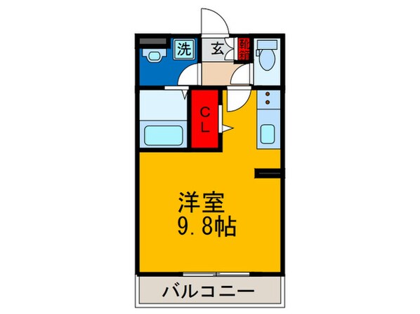 セジュール神路の物件間取画像